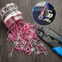 200PCS Ring Connectors 5/16" Red 22-18 AWG - Heat Shrink Wire Connectors - Crimp Electrical Connectors - Automotive Marine Ring Terminals by Sopob...