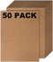 50 Pack Kraft Paper - Brown Stationery Paper- Brown Craft Paper for Arts and Craft, Drawing, D.I.Y. Projects - Letter Size Kraft Paper - Laser & I...