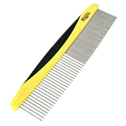Metal Dog Comb for Matted Hair & Detangler Combs Set - Remove Tangles & Matted Fur - Easy Safe Cat & Dog Combs for Grooming Doodles...