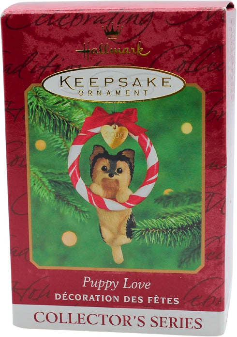 Hallmark Keepsake Ornament: 2000 Puppy Love...