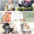 Toy Safety Straps, Toy Bungee Cords Baby, 5 Pack Stroller Straps Adjustable Baby Teether Toy Straps, Sippy Cup Holder Straps for Strollers, Applie...