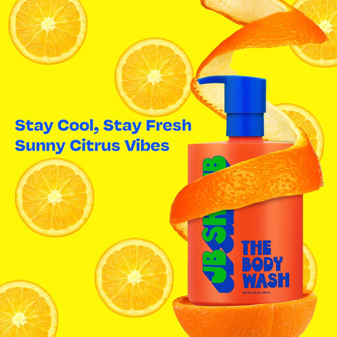 The Body Wash for Kids, Tween & Teen Boys with Foaming Action & Natural Citrus Scent - No Harsh Ingredients Boys Body Wash - Conquer Adolescent Fu...