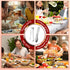 Butter Spreader Knife Set 8 PCS Stainless Steel Cheese Butter Spreader Knives and Mini Serving Tongs for Cheese Cold Butter Jam Appetizers Pastry ...