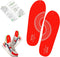 Silicone Self-Adhesive Insoles Sticker for Universal Sneakers 0.5MM Relieve Plantar Fasciitis Keep Shoes Dry and Comfortable,Anti Odor,Resistant(S...