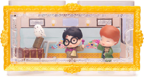 Wizarding World Harry Potter, Micro Magical Moments Action Figures Set with Exclusive Harry, Ron, Hedwig & Display Case, Kids Toys for Ages 6+...
