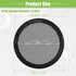 ACROPIX Universal 1.5" Car Speaker Grills Cover Mesh Round 1.5 Inch Audio Speaker Subwoofer Guard Protector Case Iron Black - Pack of 1...
