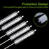 Straw Cleaner Brush Set, 10 Pieces 12 Inch Stainless Steel Handle Straw Brush Set, Extra Long Straw Brush for Tumbler, Sippy Cup, Water Bottle and...