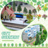 55 Pcs Miniature Colorful Flower Cluster Mini Model Trees Artificial Grass Mat Squares Set 36 Flower Tufts 15 Mixed Train Diorama Trees 4 Garden C...