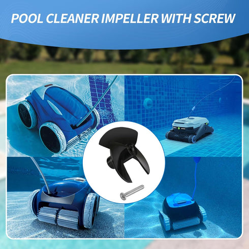 9995266-R1 Impeller with Screw for Dolphin Maytronics Automatic Pool Cleaner, Compatible with Edge/M4/M5/M400/M500/Nautilus/Apollo/Apollo Plus/Pre...