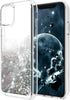 for iPhone 11 Pro Max Case, Double Layer Design Bling Flowing Liquid Floating Sparkle Colorful Glitter Waterfall TPU Protective Phone Case for iPh...