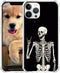 Hungo Case for iPhone 13 Pro Max Skull Design, Soft TPU Cover Heavy Duty Protection Wireless Charging Compatible with iPhone 13 Pro Max Funny Skul...