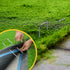 Landscape Staples 4 Inch 50Pcs 12 Gauge Garden Stakes, Heavy Duty Galvanized Garden Staple for Fences, Lawns, Weed Barriers, and Landscape Fabrics...