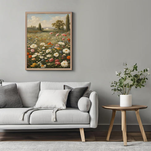 Posterizer 1 pcs-floral- plants design for nature lovers-oil painting style 11-Floral & Botanical Art-Landscape & Nature Art-Decor for Home & Offi...