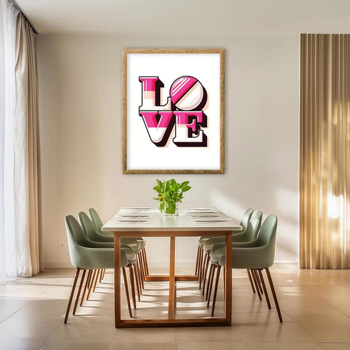 Posterizer 1 pcs-Lesbian Pride Flag-Love-Gay & LGBTQ Art-Abstract & Modern Art-Gift for LGBTQ, Queer, Gay, Bi, Lesbian- UNFRAMED Wall Art...