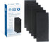 Fette Filter - Replacement Carbon Pre/Post Filters compatible with Holmes Air Purifiers - Compatible with Part AOR31 Filter I includes 6 Premium A...