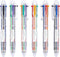 Shuttle Art Multicolor Pens, 23 Pack 6-in-1 0.7mm Retractable Ballpoint Pens for Office School Supplies Students Children Gift...