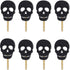 Seyal® Black Skull Cupcake Topper...