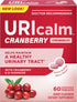 Uricalm Cranberry, Daily Dietary Supplement Chewable with D-Mannose, Berry, 60 Count...