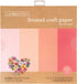 Lia Griffith Frosted Craft Paper, 12" x 12", Melon Pack 20 Sheets...