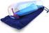 Chuppah Glass for Breaking at Jewish Wedding (Blue)...