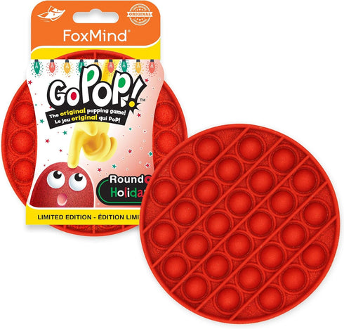 FoxMind Go Pop Roundo Holiday Limited Edition Red...