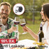 Wine Stopper Bottle Champagne Saver – Elegant Stainless Steel and Silicone Wine Saver Seals Out Air and Prevents Spills – Reusable, Expandable Bot...