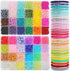 2400pcs Pearl Beads, beads, 47 Colors beads for beacelets, Multicolor Bracelet Making Kit Round beads for Jewelry Making with Elastic String, DIY ...