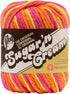 Lily Sugar 'N Cream The Original Ombre Yarn, 2oz, Gauge 4 Medium, 100% Cotton, Playtime - Machine Wash & Dry...