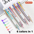 Shuttle Art Multicolor Pens, 23 Pack 6-in-1 0.7mm Retractable Ballpoint Pens for Office School Supplies Students Children Gift...