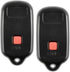 2X Key Fob Replacement for 1999 2000 2001 2002 2003 2004 2005 2006 2007 2008 2009 Toyota Sequoia 4Runner Keyless Entry Remote Remote Control, 3-Bu...