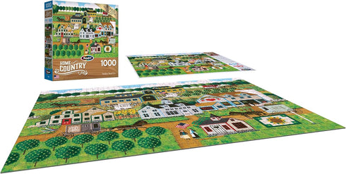 RoseArt - Home Country - Yankee Seed Co. - 1000 Piece Jigsaw Puzzle for Adults...