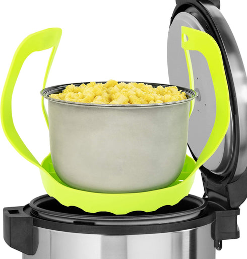 Pressure Cooker Sling – Silicone Tool for Eggs, Hot Pots, and Bakeware, Compatible with Instant Pot, Foldable & Easy to Clean, 2 Pack...