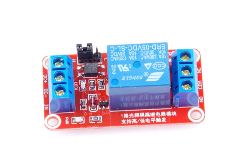 5V 1-Channel 10A Relay Module High Low Level Triggering Optocoupler Isolation Load 10A DC 30V AC 250V for PLC Automation Control, Industrial Syste...