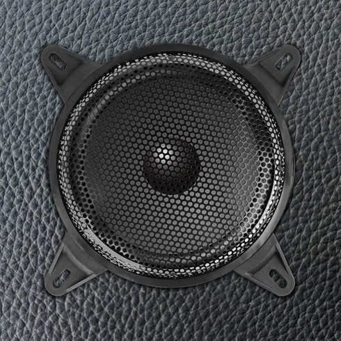 10 inch Speaker Grill, Blck Subwoofer Metal Steel Mesh Speaker Cover, Waffle Protector Guard, Decorative Car Audio Grille with 4 pcs Grills Clamps...