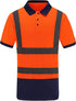 Reflective Gear Polo Shirt Safety Short Sleeve Polo Shirt Orange 3XL...