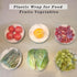 100pcs Elastic Bowl Covers for Bread Proofing,Sourdough Bread Baking Supplies,Plastic Wrap for Food Fruit Vegetable,Plastic Proofing Bowls/Basket ...