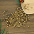200pcs 6mm Natural Sandalwood Round Beads Gorgeous Craft Handmade Polished Spacer Mala Pray Beads with Elastic Cord for Bracelets DIY Rosary Tasbi...