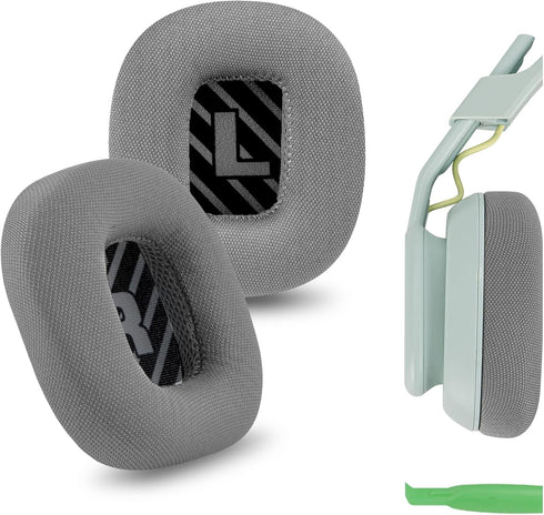 Geekria Comfort Mesh Fabric Replacement Ear Pads for Astro Gaming A10 Gen 2 Headphones Ear Cushions, Headset Earpads, Ear Cups Cover Repair Parts ...