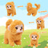 Easfan Walking Monkey Plush Toy Electric Interactive Monkey Stuffed Animal Barking Tail Wagging Head Nodding Monkey Pet Toy Christmas Birthday Gif...