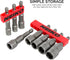 NEIKO 10065A 1/4” Hex Shank Magnetic Power Impact Nut Driver Set |8 Piece Tool Set | Professional Grade Socket Nut Setters| Metric | Sizes 6 to 13...