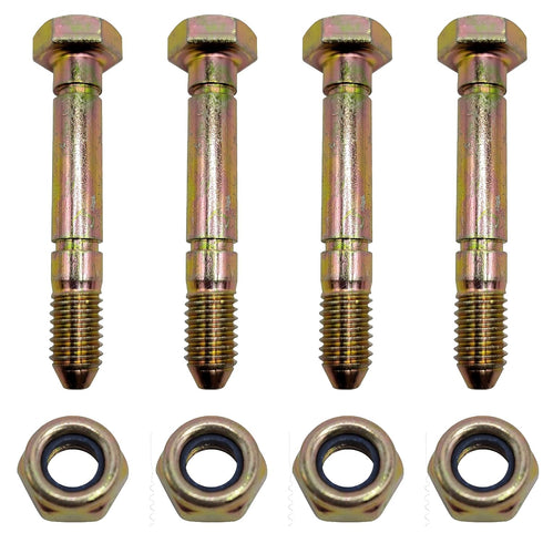 4Pack 51001500 510015 Shear Pin Bolts and Nuts Replaces Ariens AM122156 AM136890 snowthrowers...