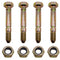 4Pack 51001500 510015 Shear Pin Bolts and Nuts Replaces Ariens AM122156 AM136890 snowthrowers...
