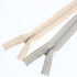 16 Inch Invisible Zippers Beige Grey Color 40.64 cm Closed End Nylon Coil Hidden Zipper for Sewing Craft Dress Pillow Bag Sofa Cushion Mixed 10 PC...