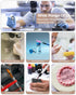100 Pack 26Ga 1 Inch Disposable with Cap for Lab Supplies, Pet, Poultry, and Industrial Dispensing Accessories 25MM...
