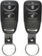 KeylessOption Keyless Entry Remote Alarm Car Key Fob for Hyundai Tucson OSLOKA-320T (Pack of 2)...