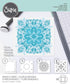 Sizzix Layered Reusable Crafts 4PK Mosaic Flowers by Jessica Scott | 664919 | Chapter 4 2022 STENCILS, One Size, Mulitcolour...