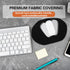 Small Mouse Pad Mini Mousepad Portable Travel Mouse Mat Waterproof Computer Mouse Mat for Laptop Computer Wireless Mouse Keyboard Office Home, Non...