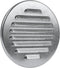 Vent Systems 4'' Inch Galvanized Steel Soffit Vent Cover - Round Air Vent Louver - Ventilation Grille - Integrated Insect Screen - HVAC Vents for ...