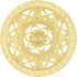 Bezelry 8 Pieces Metal Lacework Filigree Metal Shank Buttons. 30mm (Gold)...