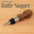 Classic Chrome Style Bottle Stopper with 3/8" x 16 tpi Threaded Post For Attaching Hand Made or Lathe Turned Handles … (5 Chrome Stoppers)...